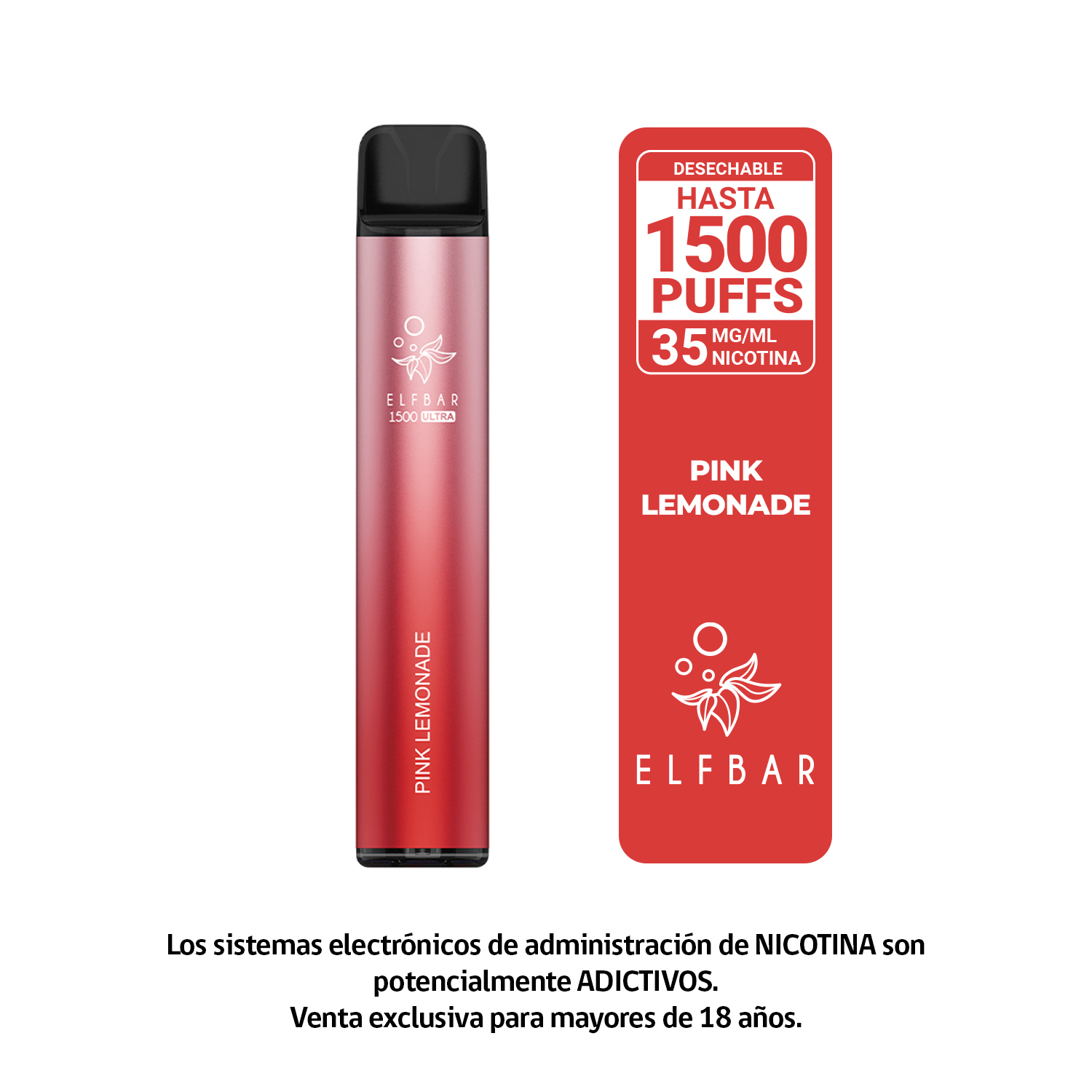 Elfbar Pink Lemonade 1500 Puffs