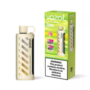 VOZOL GEAR SHISHA 25000 PASSION FRUIT LYCHEE ORANGE